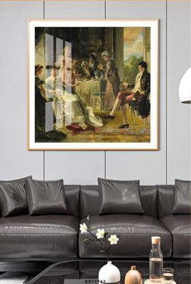 File PSD File tranh hiện đại pha lê gương KF77737 (chất lượng in ấn)