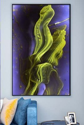 Tải file File tranh hiện đại pha lê gương KF77820 (gốc) chủ đề hoa sen