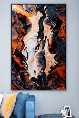 File tranh gốc File tranh hiện đại pha lê gương KF77849 (bản quyền) file PSD