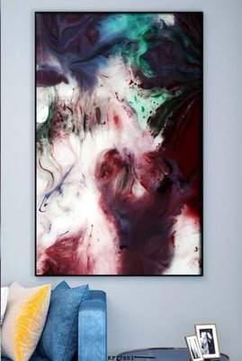 File in ấn File tranh hiện đại pha lê gương KF77851 (bản gốc) sắc nét