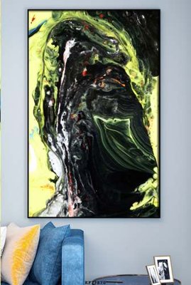 File in mica File tranh hiện đại pha lê gương KF77870 (bản gốc) sắc sảo