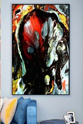 File tranh ảnh gốc File tranh hiện đại pha lê gương KF77892 dùng cho in khổ lớn