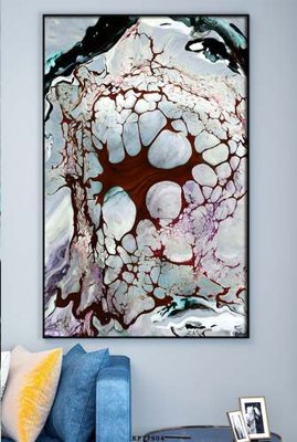 Tải file gốc File tranh hiện đại pha lê gương KF77904 dùng cho in ấn