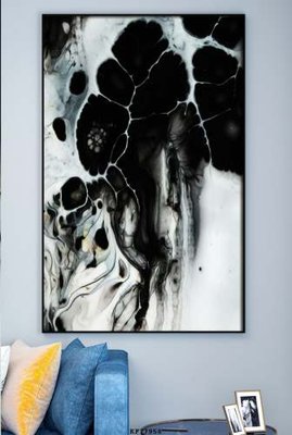 File in trần File tranh hiện đại pha lê gương KF77958 (bản gốc) bầu trời