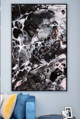 File tranh File tranh hiện đại pha lê gương KF78032 (bản gốc) in lụa 3D