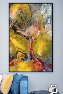 Tải file File tranh hiện đại pha lê gương KF78049 (gốc) chủ đề tâm linh