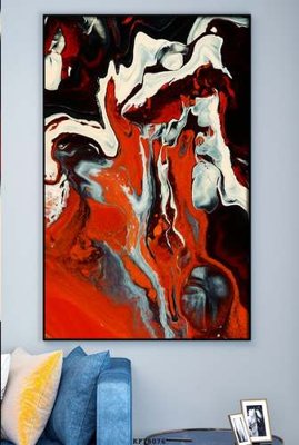 File ảnh File tranh hiện đại pha lê gương KF78076 (gốc) trang trí khách sạn