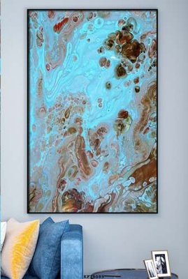 File in ấn cao cấp File tranh hiện đại pha lê gương KF78089 (file gốc)