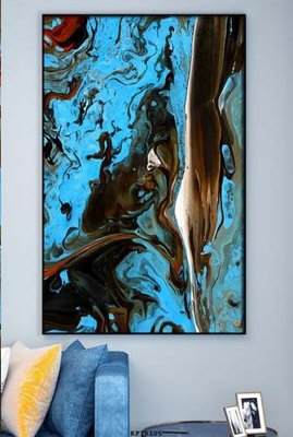 File gốc File tranh hiện đại pha lê gương KF78105 (trang trí) phòng ngủ