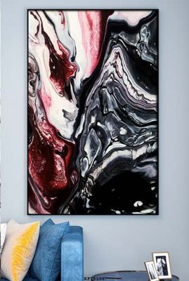 File PSD File tranh hiện đại pha lê gương KF78108 (gốc) cho designer