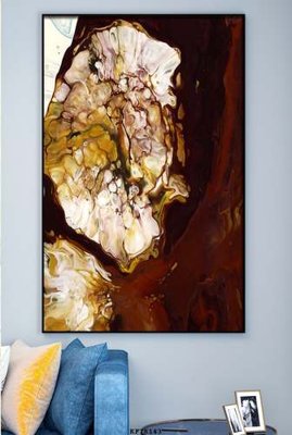 File gốc File tranh hiện đại pha lê gương KF78143 (phong cách) tối giản