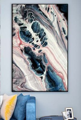 File tranh File tranh hiện đại pha lê gương KF78151 (gốc) in vải canvas