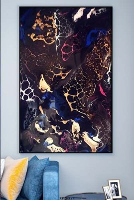 Ảnh gốc File tranh hiện đại pha lê gương KF78217 (siêu chi tiết) để in ấn