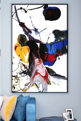 File gốc in ấn File tranh hiện đại pha lê gương KF78233 chất lượng vượt trội