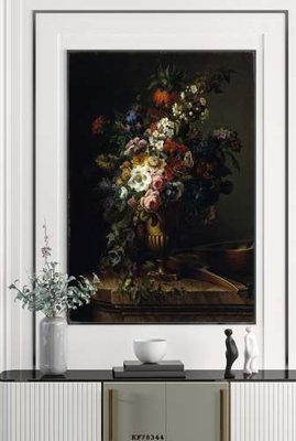 Download file gốc File tranh hiện đại pha lê gương KF78344 (in lụa) cao cấp