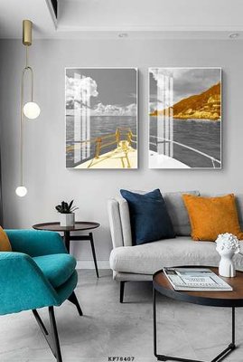 File gốc File tranh hiện đại pha lê gương KF78407 (cho in ấn) độc quyền