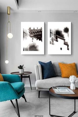 File tranh quảng cáo File tranh hiện đại pha lê gương KF78432 (file gốc) chuyên nghiệp