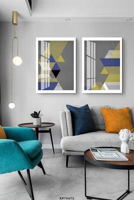 File in mica File tranh hiện đại pha lê gương KF78472 (bản gốc) sắc sảo