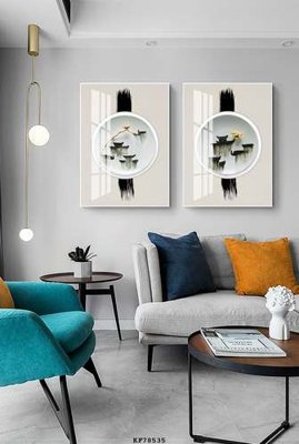 File gốc File tranh hiện đại pha lê gương KF78535 (dành cho trang trí nội thất)