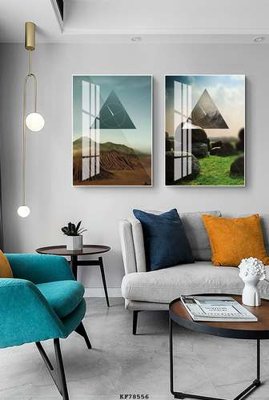 File gốc File tranh hiện đại pha lê gương KF78556 (in 3D) cho trang trí