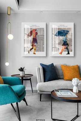 File gốc File tranh hiện đại pha lê gương KF78564 (ảnh chi tiết) để in trần