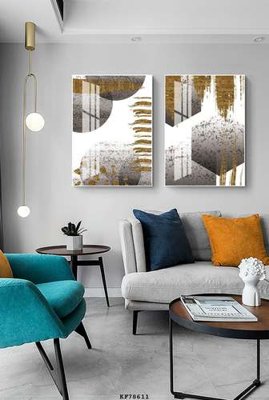 File tranh PSD File tranh hiện đại pha lê gương KF78611 chất lượng cao