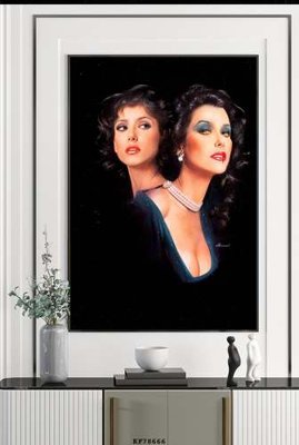 File PSD File tranh hiện đại pha lê gương KF78666 (nguyên gốc) chất lượng cao