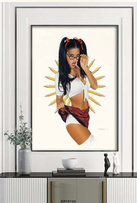 File in ấn cao cấp File tranh hiện đại pha lê gương KF78728 (file gốc)