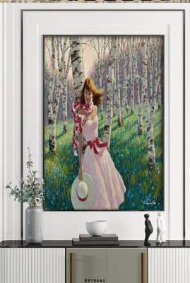 File tranh gốc File tranh hiện đại pha lê gương KF78842 (bản quyền) độc đáo