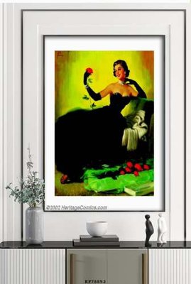 Download file gốc File tranh hiện đại pha lê gương KF78852 (in mica) trang trí