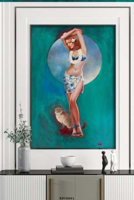 Download file File tranh hiện đại pha lê gương KF78881 (chuẩn in) File tranh hiện đại pha lê gương KF78881