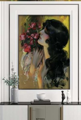 File gốc File tranh hiện đại pha lê gương KF79001 (AI/EPS) cho in ấn