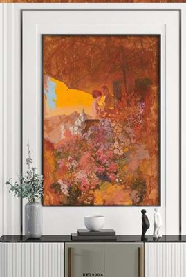 Chi tiết file tranh tráng gương File tranh hiện đại pha lê gương KF79004 (ảnh gốc)