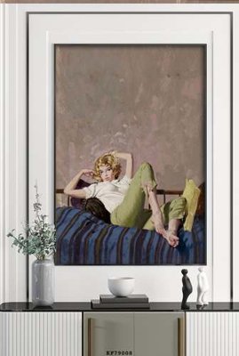 File ảnh File tranh hiện đại pha lê gương KF79008 (gốc) in standee