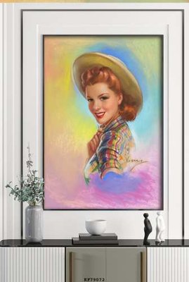 File in ấn File tranh hiện đại pha lê gương KF79072 (bản gốc) cao cấp