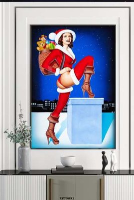 File gốc File tranh hiện đại pha lê gương KF79091 (in lụa) cao cấp