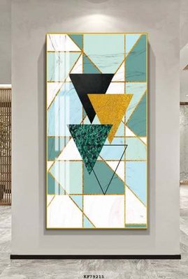 Tải file tranh gốc File tranh hiện đại pha lê gương KF79211 chất lượng cao