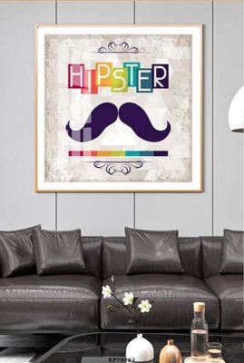 File gốc File tranh hiện đại pha lê gương KF79282 (in lụa) chi tiết cao