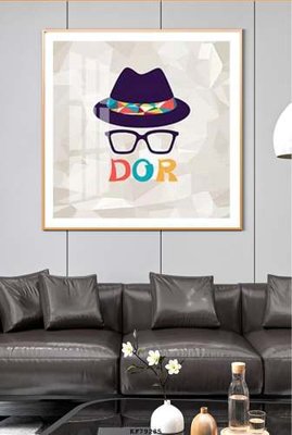 Hình ảnh file gốc in lụa File tranh hiện đại pha lê gương KF79285