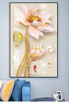 File tranh File tranh hiện đại pha lê gương KF79326 (gốc) in film