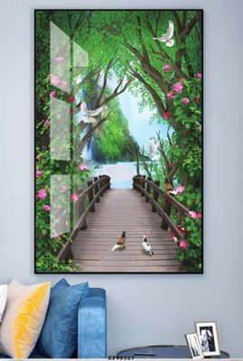 File ảnh File tranh hiện đại pha lê gương KF79327 (gốc) in standee