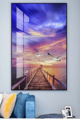 Ảnh gốc File tranh hiện đại pha lê gương KF79328 (nét căng) in mica