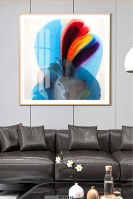 Tải file File tranh hiện đại pha lê gương KF79388 (gốc) chủ đề tôn giáo