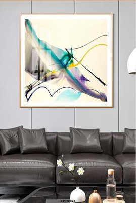 Hình ảnh file gốc File tranh hiện đại pha lê gương KF79393 cho in UV