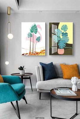 Tải file File tranh hiện đại pha lê gương KF79554 (PSD) cho in tranh 3D