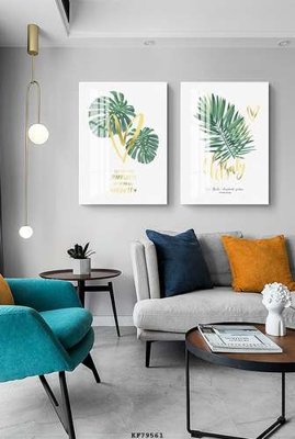 File in trần File tranh hiện đại pha lê gương KF79561 (bản gốc) hoa văn