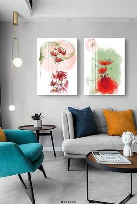 File in trần File tranh hiện đại pha lê gương KF79679 (file gốc) chủ đề vũ trụ