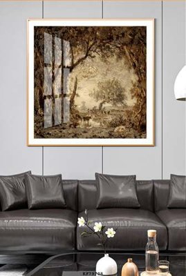 File tranh File tranh hiện đại pha lê gương KF79708 (gốc) in backlit film