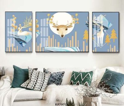 File tranh File tranh hiện đại pha lê gương KF79719 (file gốc) chuẩn màu in