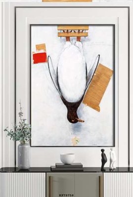 Tải file File tranh hiện đại pha lê gương KF79758 (gốc) chủ đề phong thủy